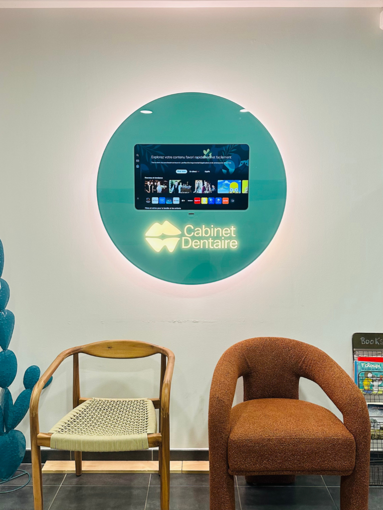 Ecran salle d'attente MURA