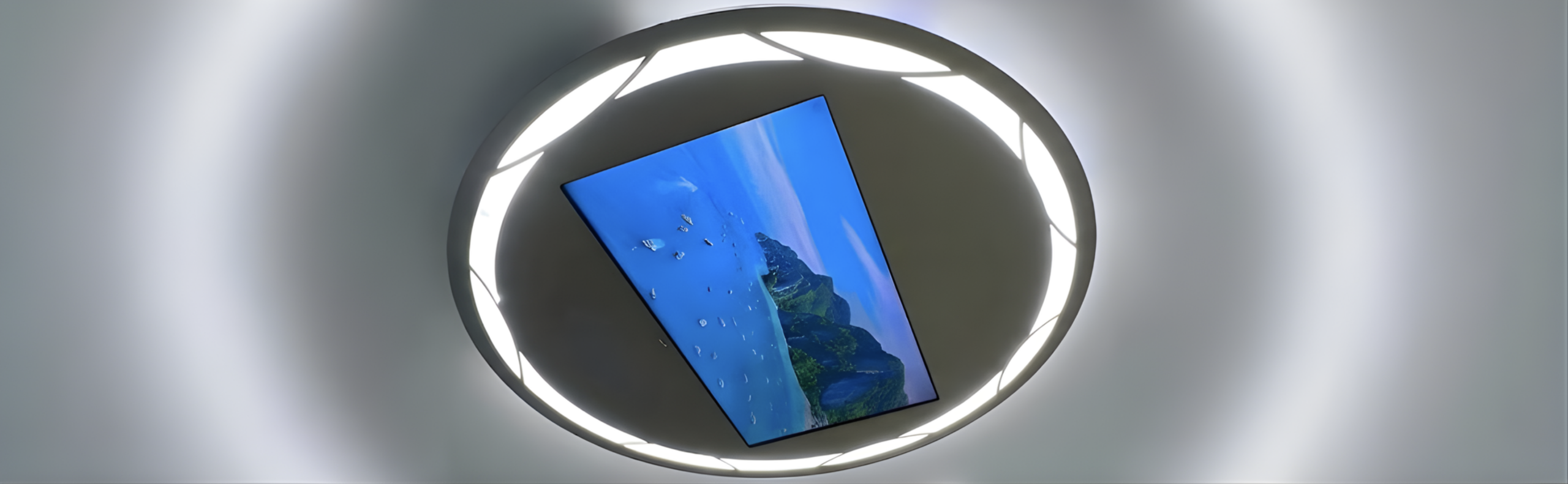 Plafonnier MODULA modèle rond